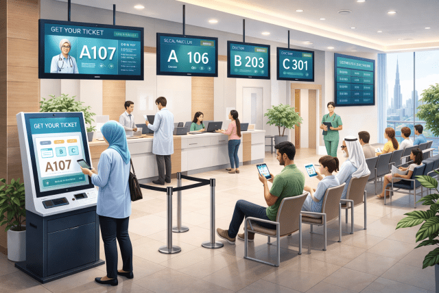 Clinic Queue System UAE