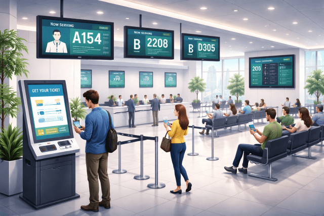 Digital-Queue-System -Dubai