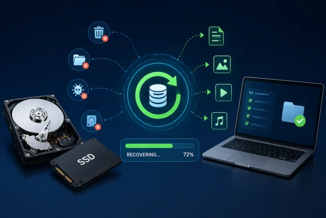 How to Recover Lost Data from a Hard Drive Complete Guide to HDD & SSD Recovery Solutions 