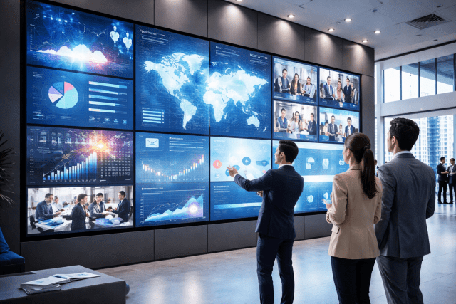 Smart-Video-Wall Solutions-for-Powerful-Digital-Communication